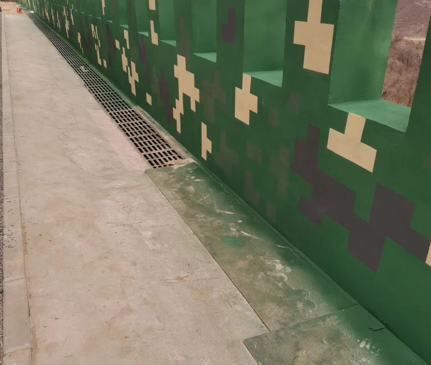 楚雄围墙迷彩喷涂,数迷彩漆